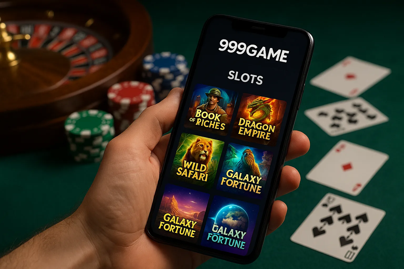 Baixar o 999GAME Cassino App