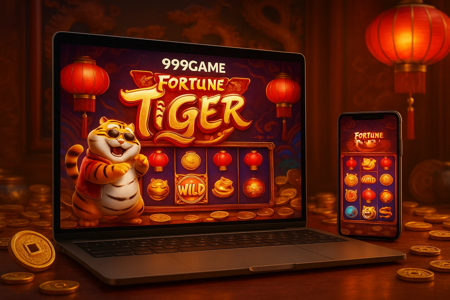 Fortune Tiger é um jogo imperdível no 999GAME Casino