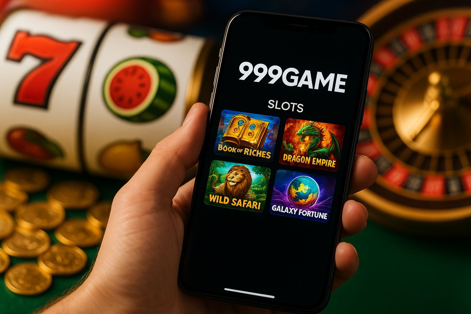Jogos de Slot no Casino Online 999GAME