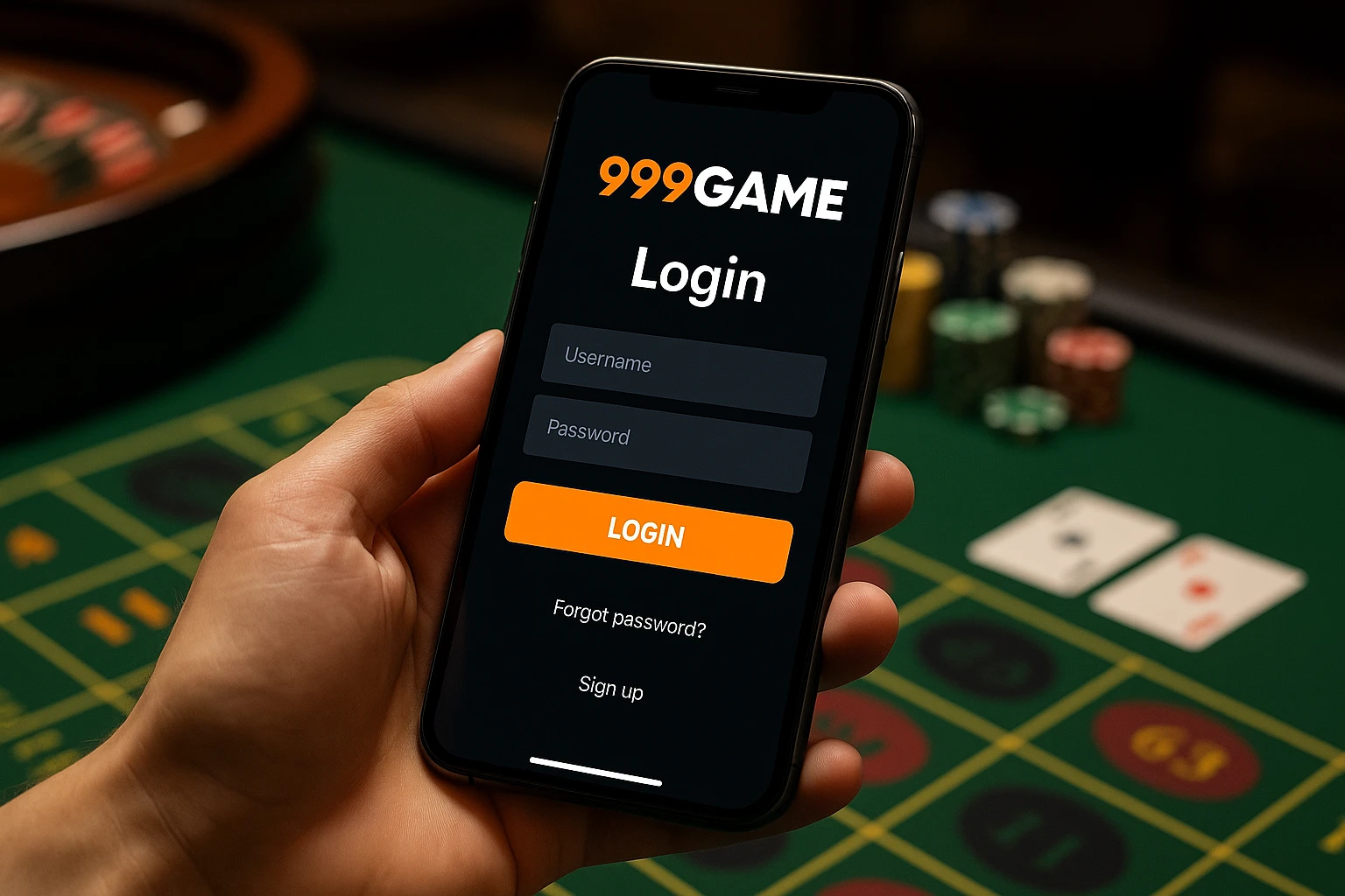 Criar uma nova Conta no plataforma 999GAME